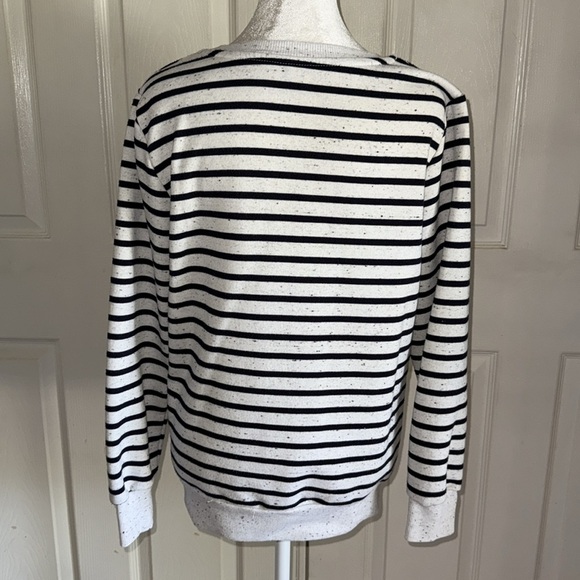 Disneyland Paris Striped Bonjour Long Sleeve Top - Picture 4 of 6